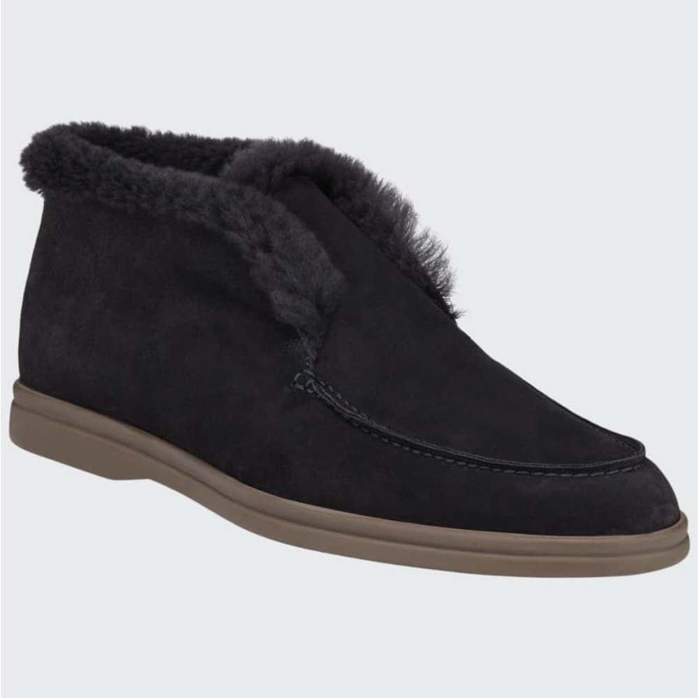 Loro Piana Open Walk Suede with Fur 37.5